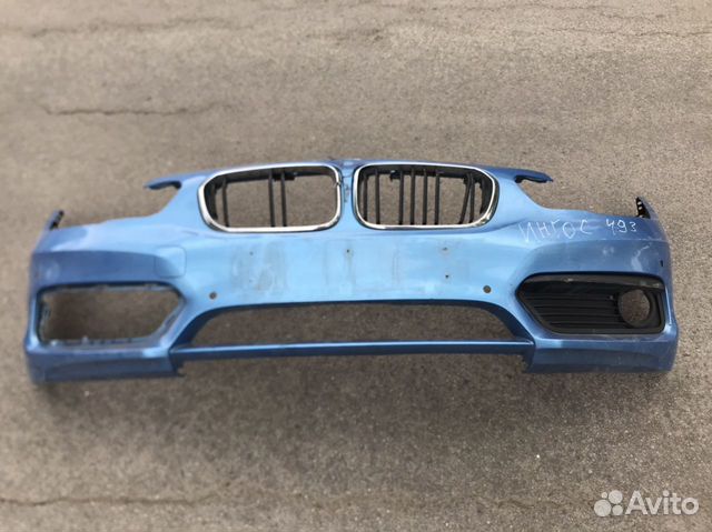 BMW f20 f21 бампер передний рестайлинг