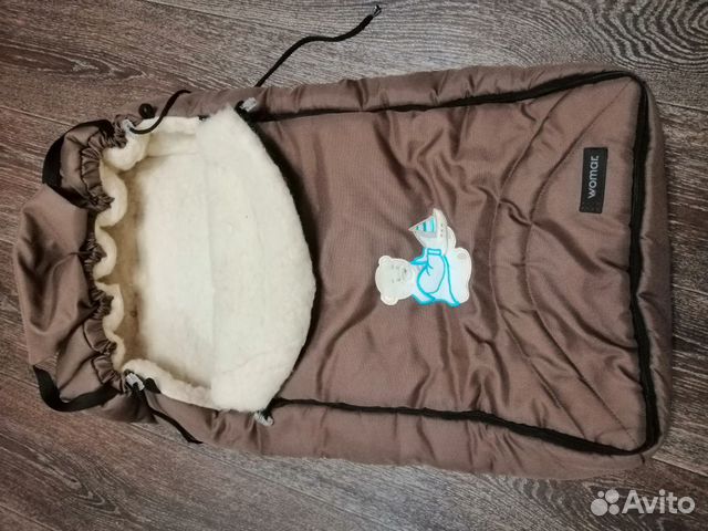 Зимний конверт на овчине Womar