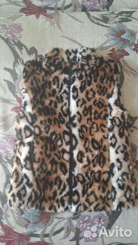 Жилет детский искусственный мех