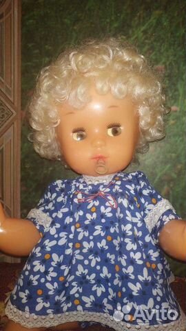 Кукла Вика флиртушка СССР