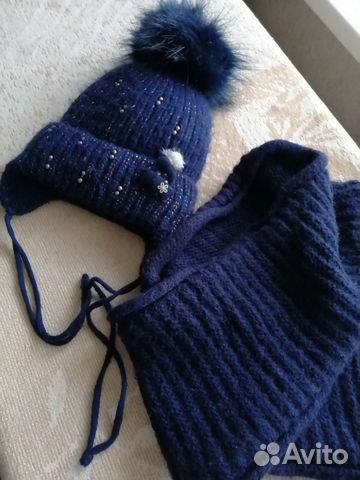 Комплект шапка + снуд