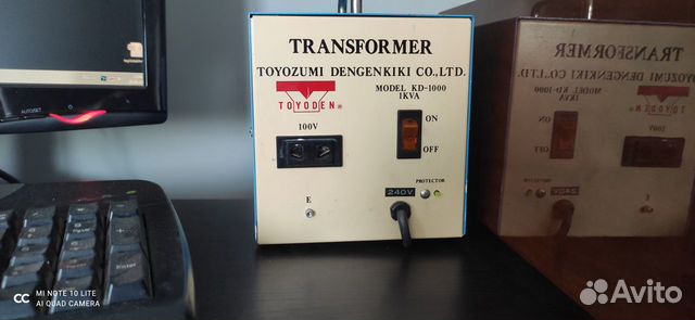 Понижающий японский трансформатор Toyozumi 1KVA