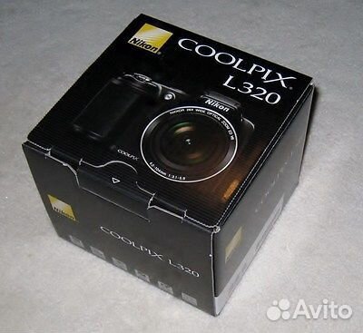 Фотоаппарат цифровой Nikon Coolpix L320 Black