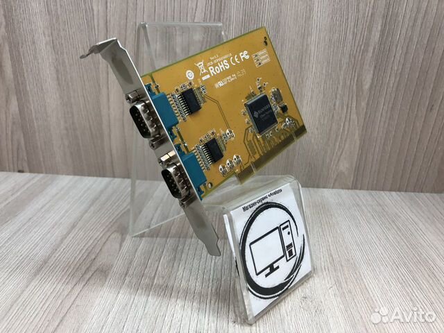 2-port RS-232 PCI контроллер