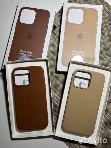 Чехол кож iPhone 13 про