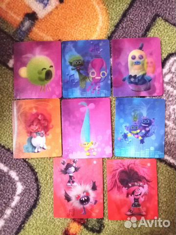 Карточки Тролли