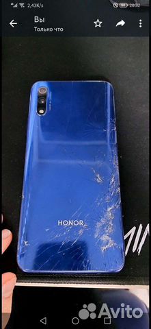 Honor 9x premium обмен разбитый экран разбитый зад