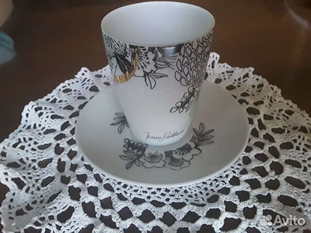 Кофейная пара и сливочник