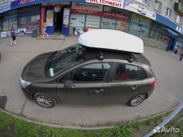 Багажник Бокс на крышу Citroen C4 хэтчб (2011-17)