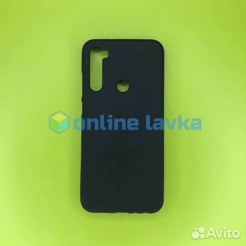 Чехол силикон для Xiaomi Note 8T Black