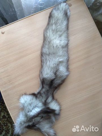 Мех песца, хвост