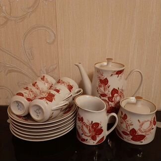 Кофейный сервиз СССР дфс Вербилки 