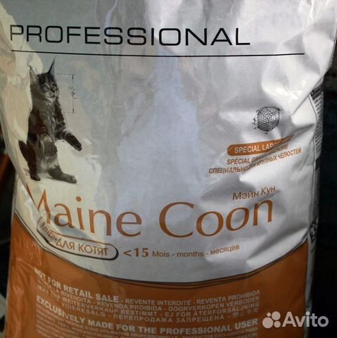 Корм для котят мейн кун 14 кг royal canin