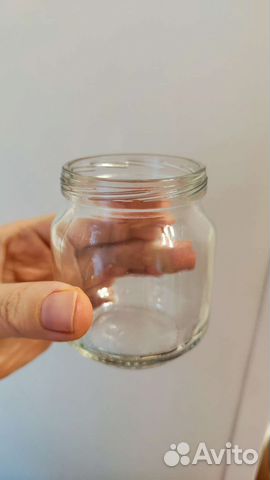 Баночка стеклянная с крышкой 80 100 120 грам