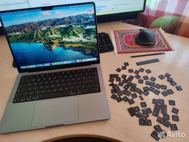 Клавиши US Apple MacBook Pro 14 16 2021