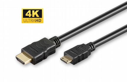 Hdmi - Mini Hdmi кабель, 1.5-метра, 4K, Hовый