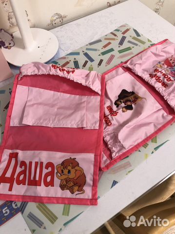 Органайзер на шкафчик в садик