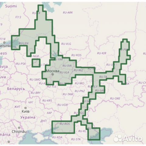 Карта глубин navionics 52XG gold