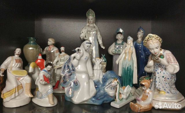 Коллекция фарфоровых статуэток СССР