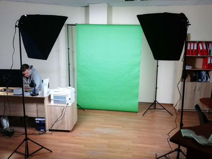 Комплект постоянного света LED 2шт 50х70см по 4e27