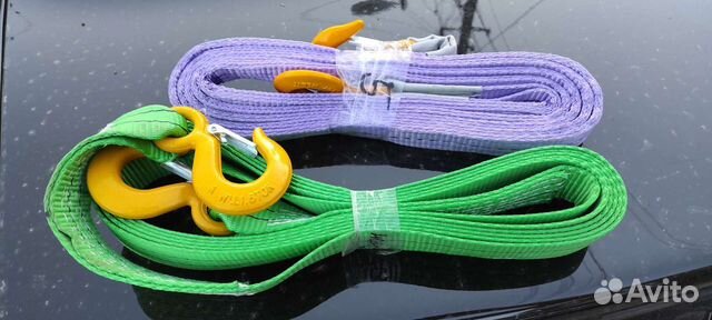Трос буксировочный с крючками