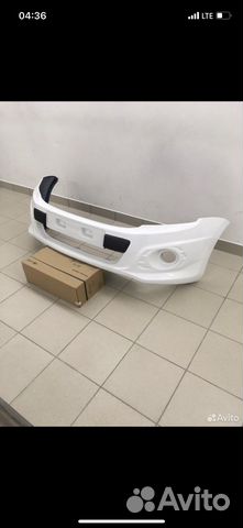 Гранта Спорт Крашенные Бампера Перед—Новые