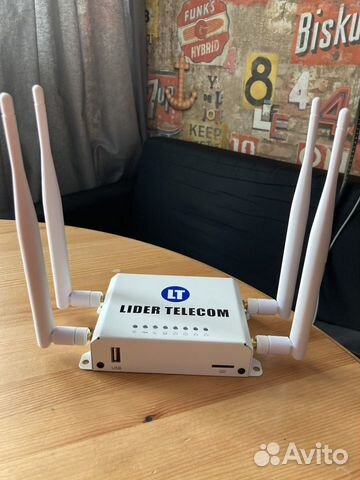 Роутер Lider-Telecom WRS-1 со слотом для сим карты