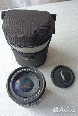 Sigma zoom (Canon) 18-125mm 1:3.5-5.6 DC