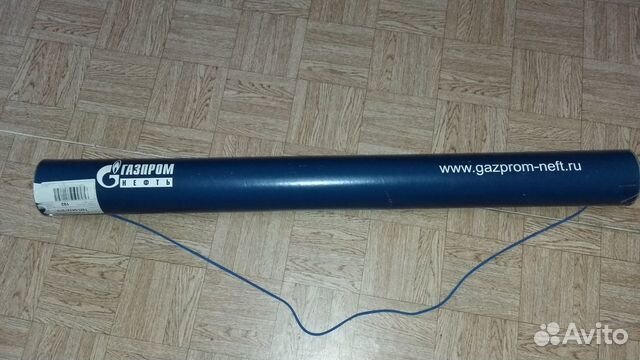 Тубус с картой Газпрома