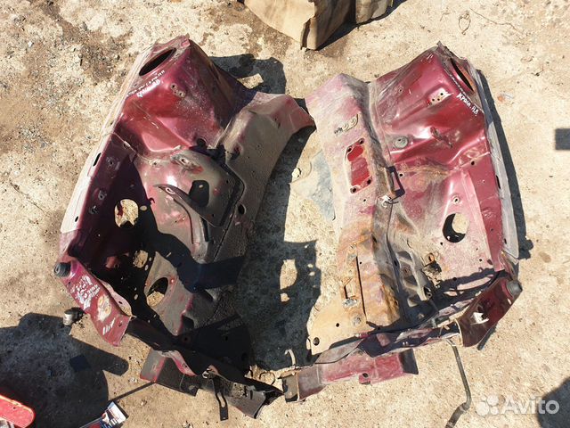 Лонжерон передний левый правый hyundai lantra