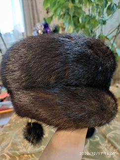 Шапка зимняя норковая