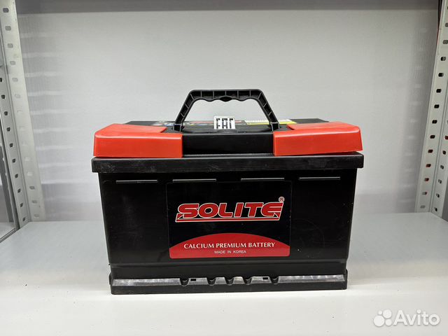 Аккумулятор автомобильный 75 ач solite
