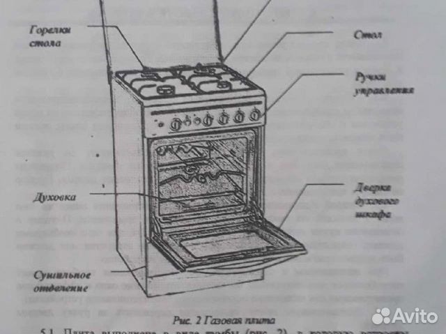 Плита газовая (новая)