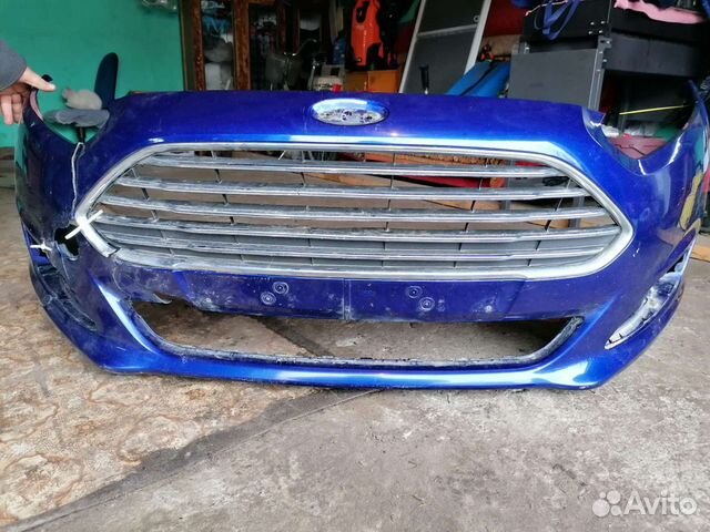 Бампер Ford fiesta mk6