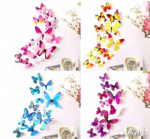 Бабочки для декора