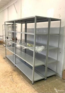 Стеллажи металлические
