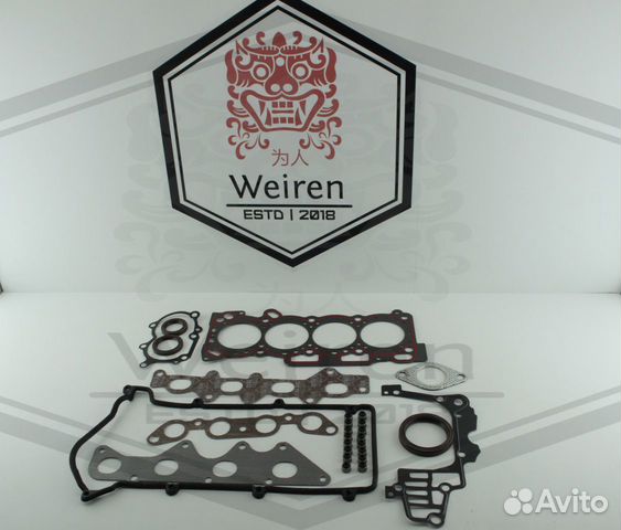 Комплект прокладок Chery QQ QQ6 1.1 472 Оригинал