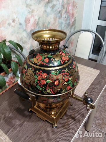 Самовар электрический расписной