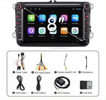 Магнитола для Volkswagen, Skoda