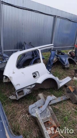 Заднее правое крыло на Шевроле Лачетти универсал