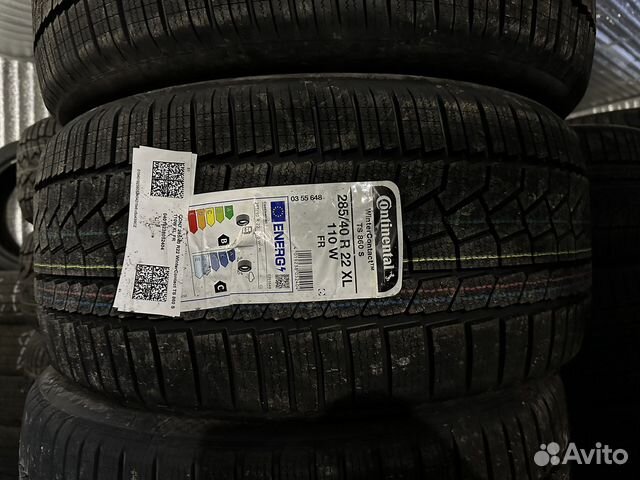 Continental ContiWinterContact TS 860S 285/40 R22 и 315/35 R22 111V