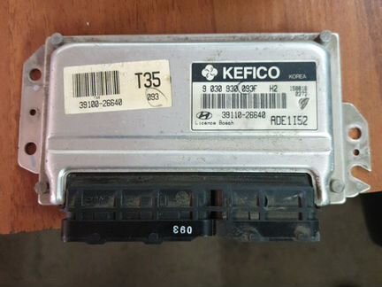 Блок управления двигателем хендай акцент гетц