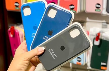 Чехол Silicone Case iPhone 11 (42 цвета)