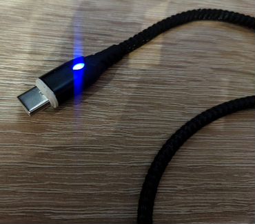Магнитный кабель для зарядки USB typeC