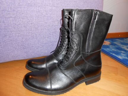 Ботинки новые натуральная кожа и натуральный мех