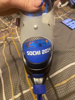 Коньки Bosco ледовые раздвижные Sochi 2014