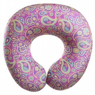 Декоративная подушка Восточные Огурцы Цвет: Фиолетовый (34х34)