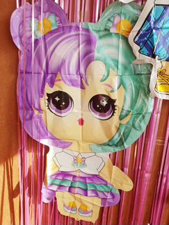 Набор декора на день рождение лол