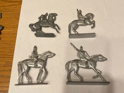 Оловяные солдатики рыцари СССР