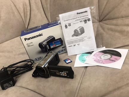 Видеокамера panasonic hc-v10